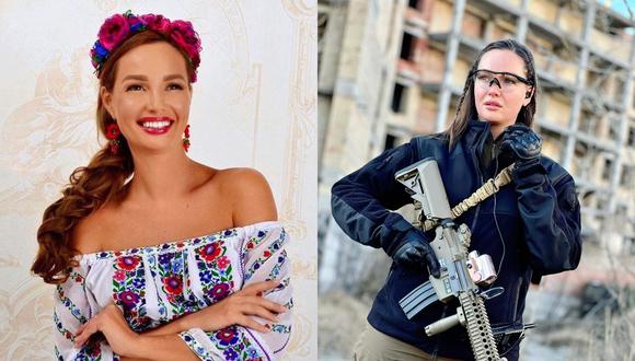 Anastasiia Lenna: Miss Ucrania cambia el cetro por un rifle para defender a su país