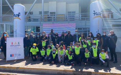 Programa Embajadores de la Seguridad Vial visita Escuela Andalién de Colina