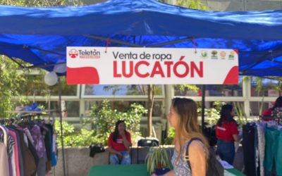 «Lucatón» en el frontis de la Municipalidad de Colina busca reunir fondos para Teletón 2022