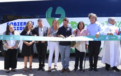Gobierno Regional invierte en electromovilidad: 3 nuevos buses 100% eléctricos para Colina